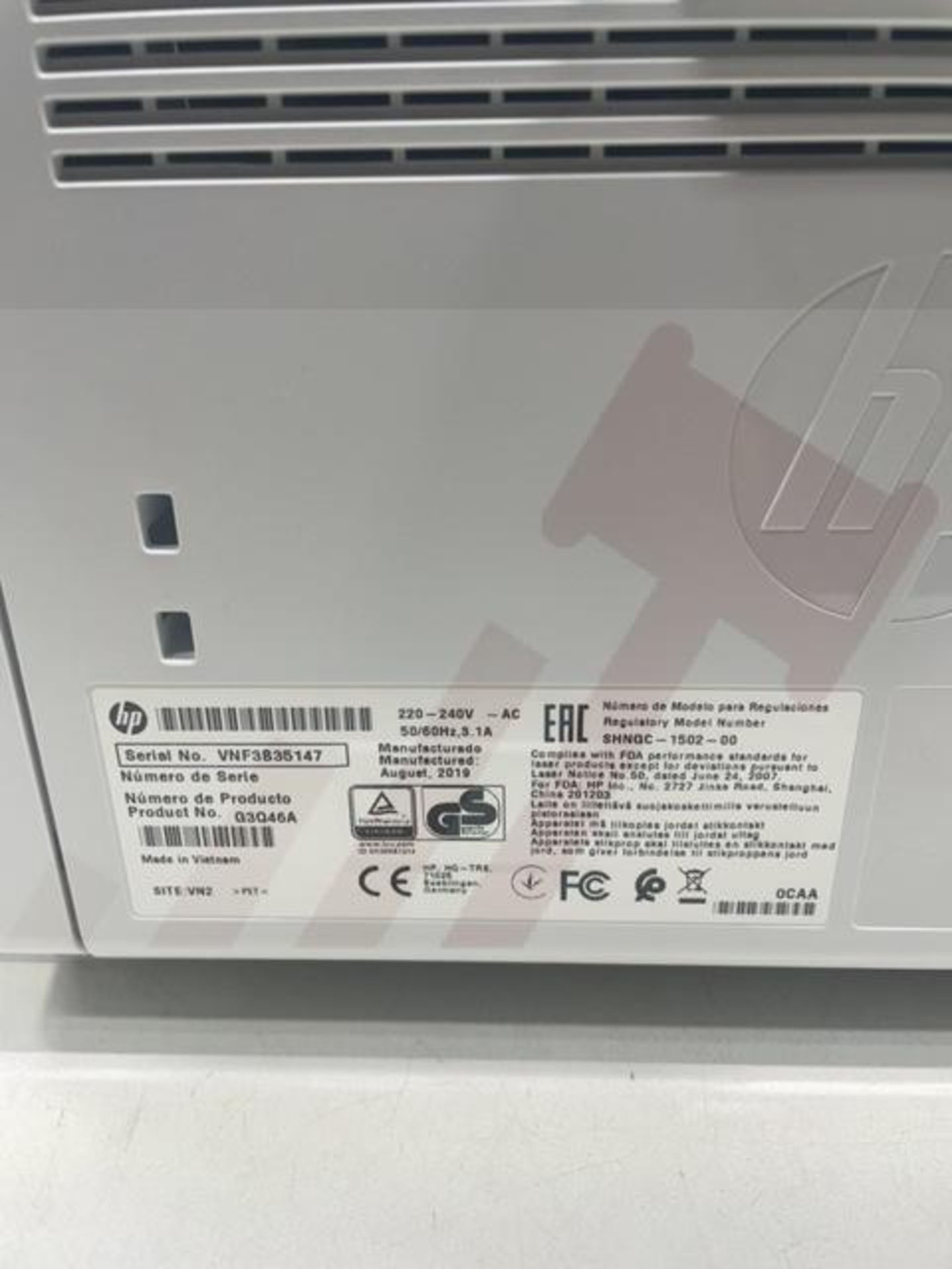 Printer HP Laser Jet Pro M203dn - Image 5 of 5