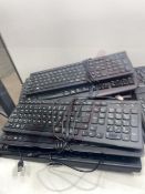 17X Computer Keyboards | 14X Computer Mouse | Sony Headphones | Speakers | See Pictures