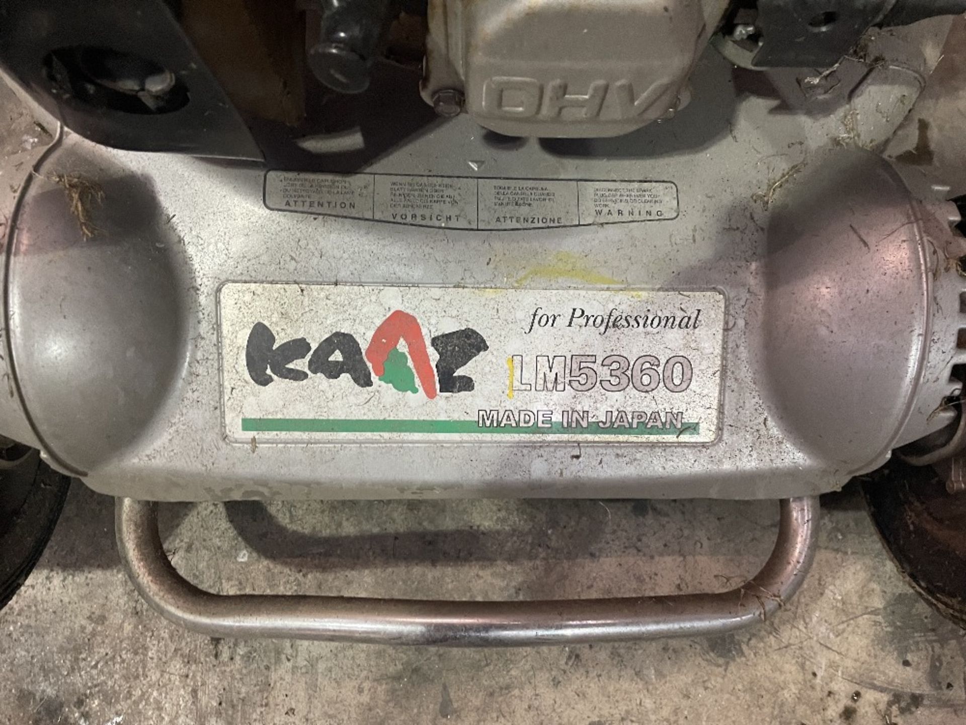 Kaaz LM5360HXAR-PRO-HS Self Propelled Rear Roller Mower | YOM: 2014 - Image 4 of 6