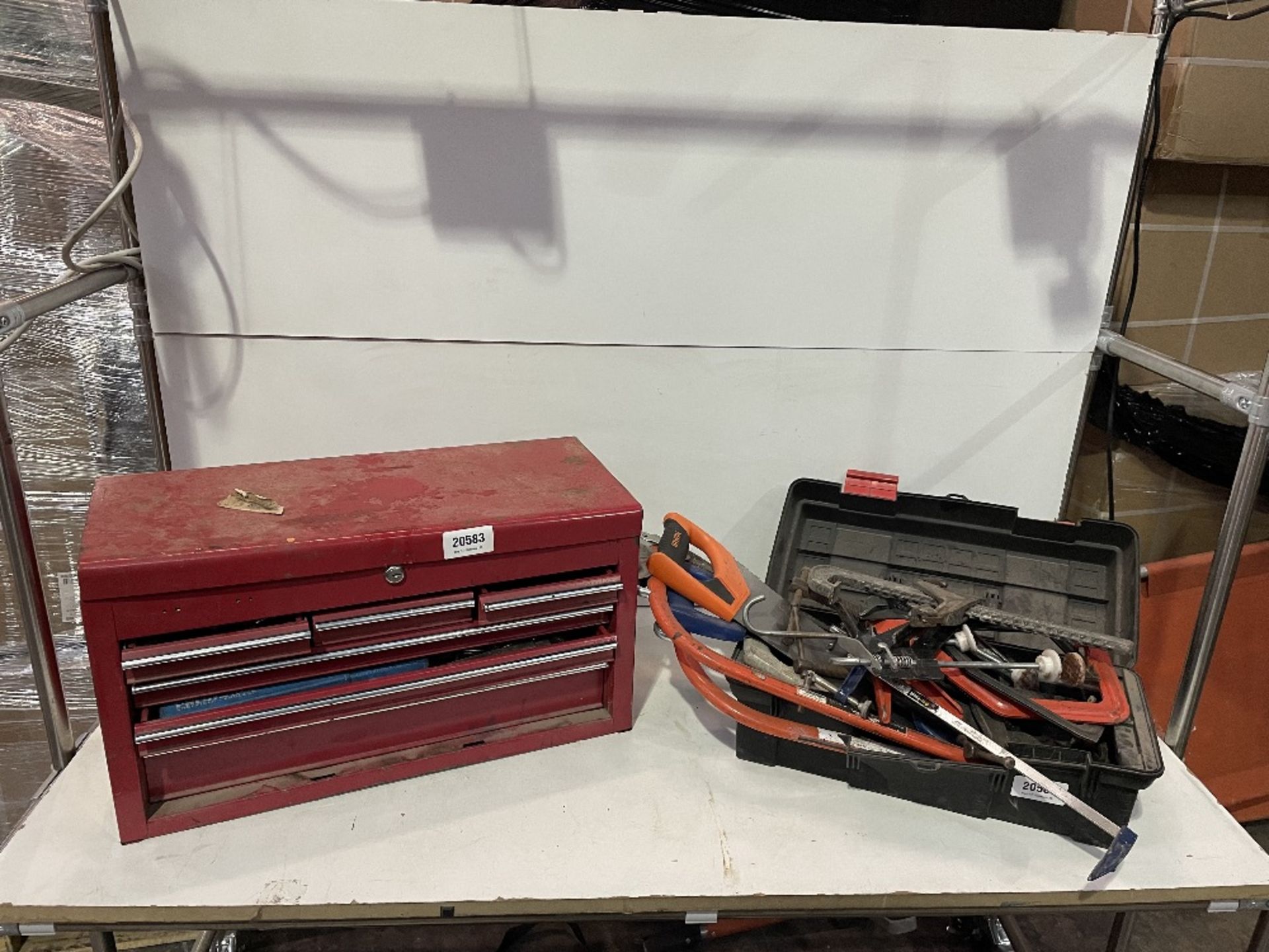 2 x Various Tool Chests/Cases w/ Contents