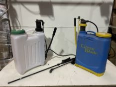 2 x Various 16L Backpack Sprayers