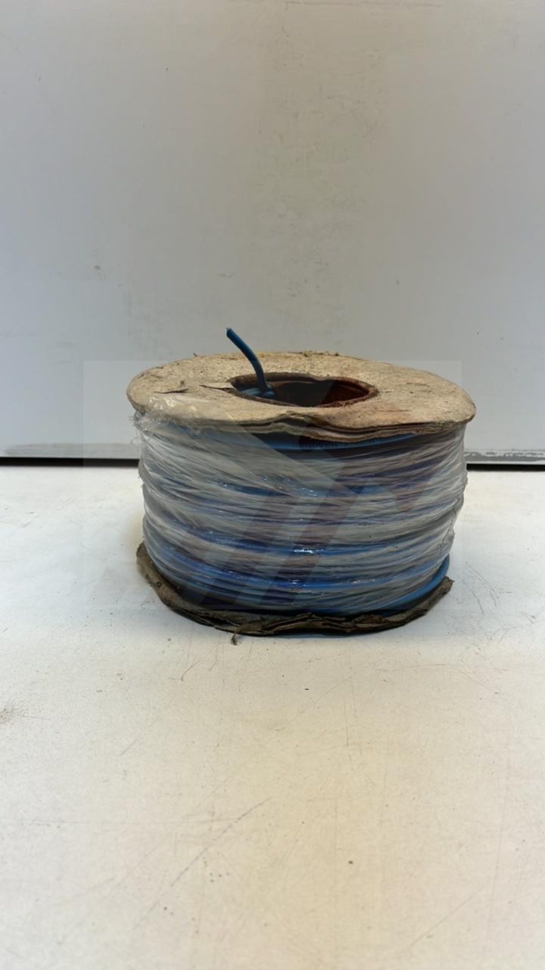 Reel Of Single Core Blue Wire