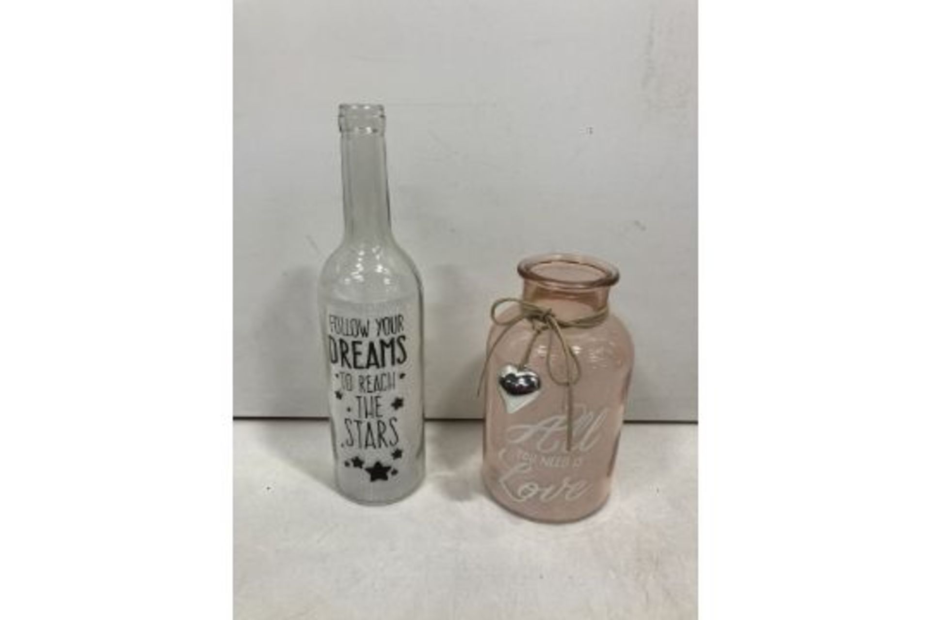 2 x Decorative Jars