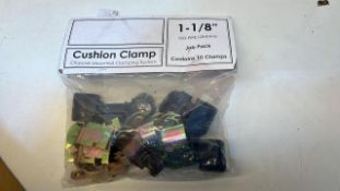 40 x Unbranded Cushion Clamps As Pictured