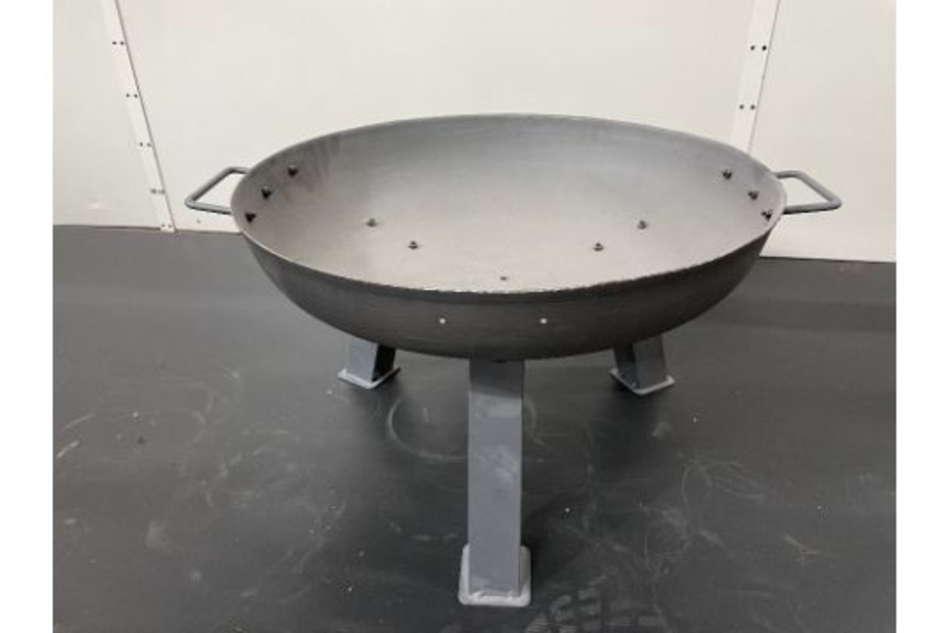 Grey Fire Pit Bowl w/ Legs | 55cm