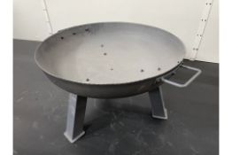 Grey Fire Pit Bowl w/ Legs | 55cm