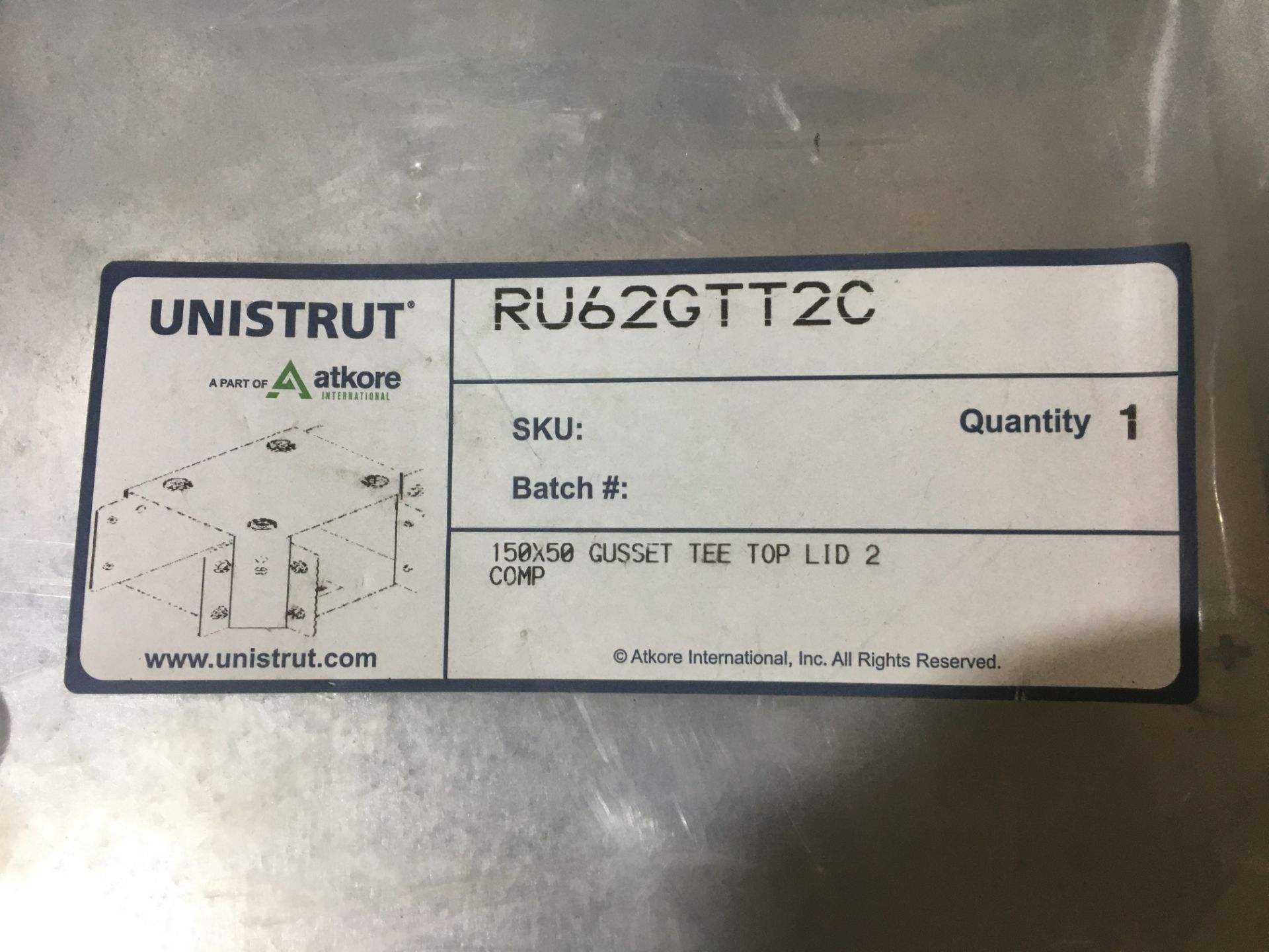 14 x Packs of Various Unistrut Trunking Brackets & Gussets - As Pictured - Image 4 of 6