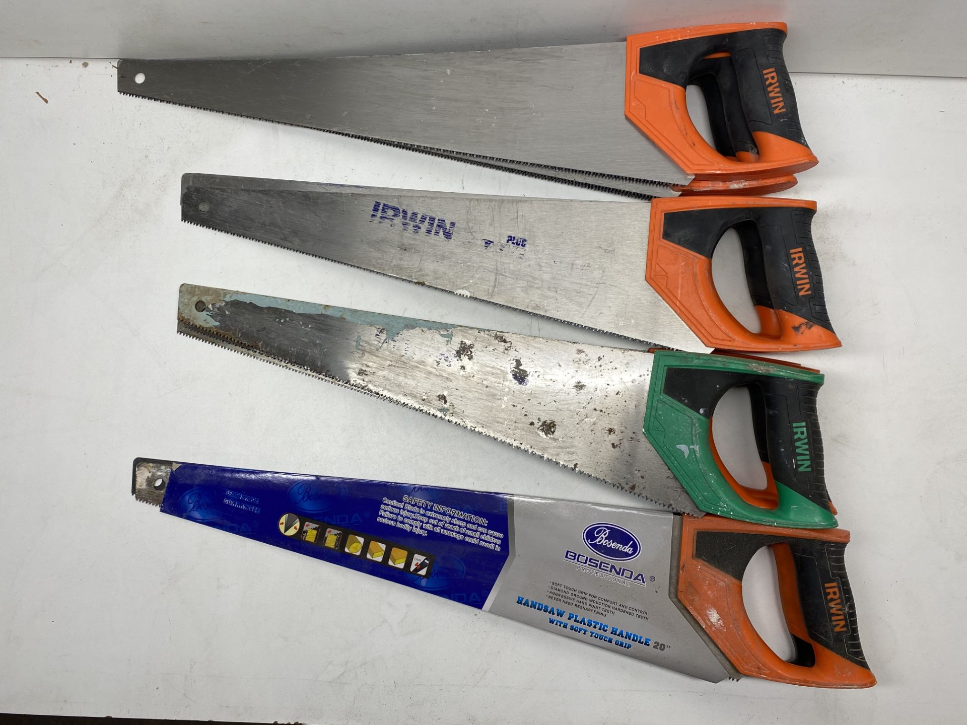 11 x Various Irwin Handsaws As Seen In Photos