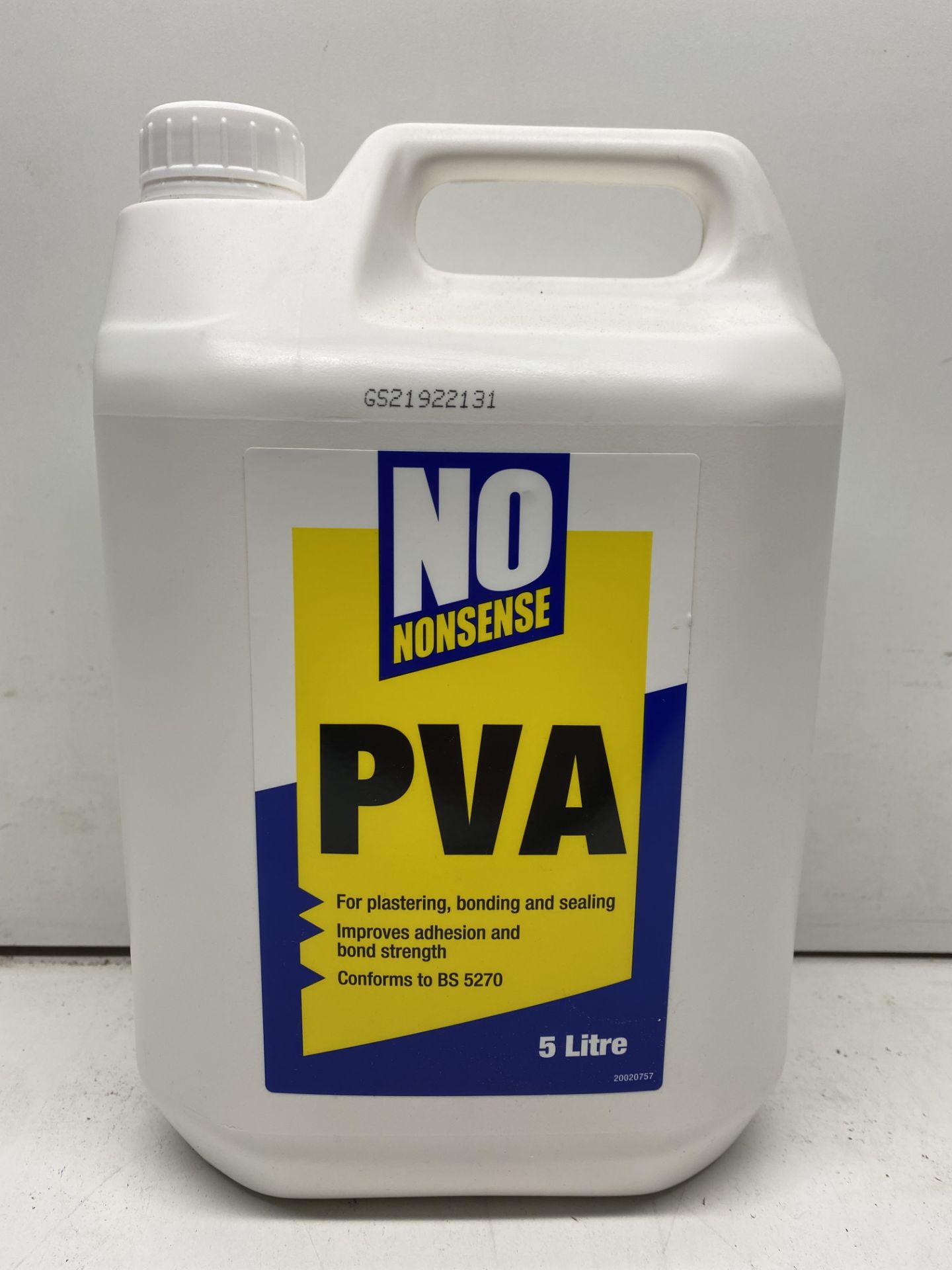 4 x No Nonsense Off white PVA adhesive 5L