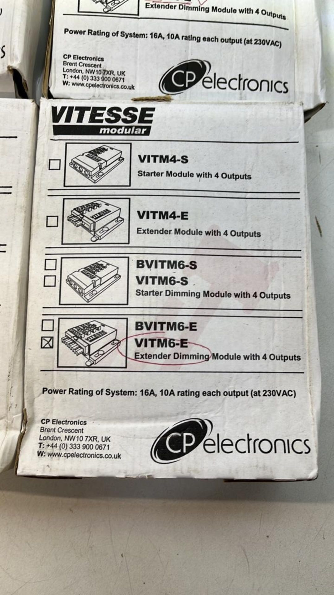 4 x Vitesse Modular Vitm6-S Extender Dimming Modules - Image 2 of 2