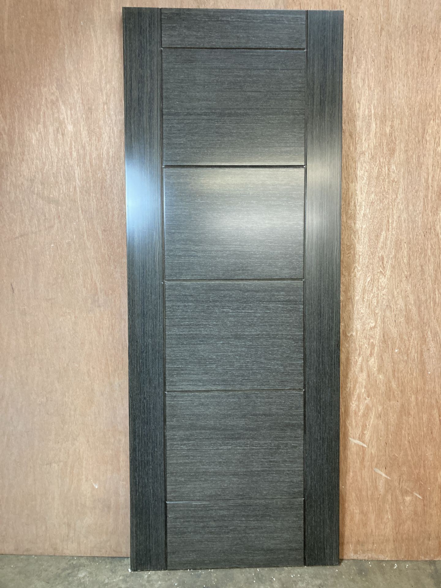 Pre-Finished Dark Grey Panelled Internal Door | 1982mm x 762mm x 35mm