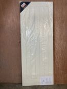 White Primed JBKind Doors Grid Pattern Internal Door | MCOT526FSC1 | 1981mm x 762mm x 35mm