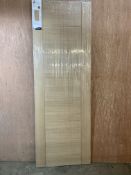 Unfinished XLJoinery Oak Palermo Original Internal Door | OOPAL27 | 1981mm x 686mm x 35mm
