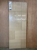 Unfinished XLJoinery Oak Reverna Internal Door | INTORAV30 | 1981mm x 762mm x 35mm
