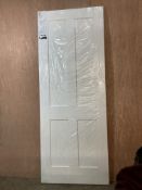 White Primed XLJoinery Victorian Shaker Internal Door | WPVICSHA30 | 1981mm x 762mm x 35mm