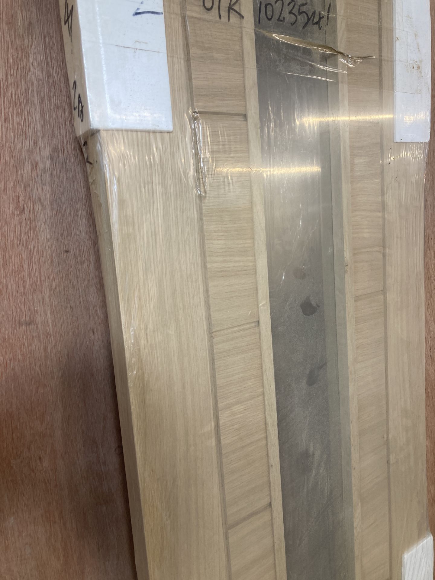 Unfinished Light Oak Palermo Clear Glazed Door | 1981mm x 610mm x 44mm - Image 2 of 3