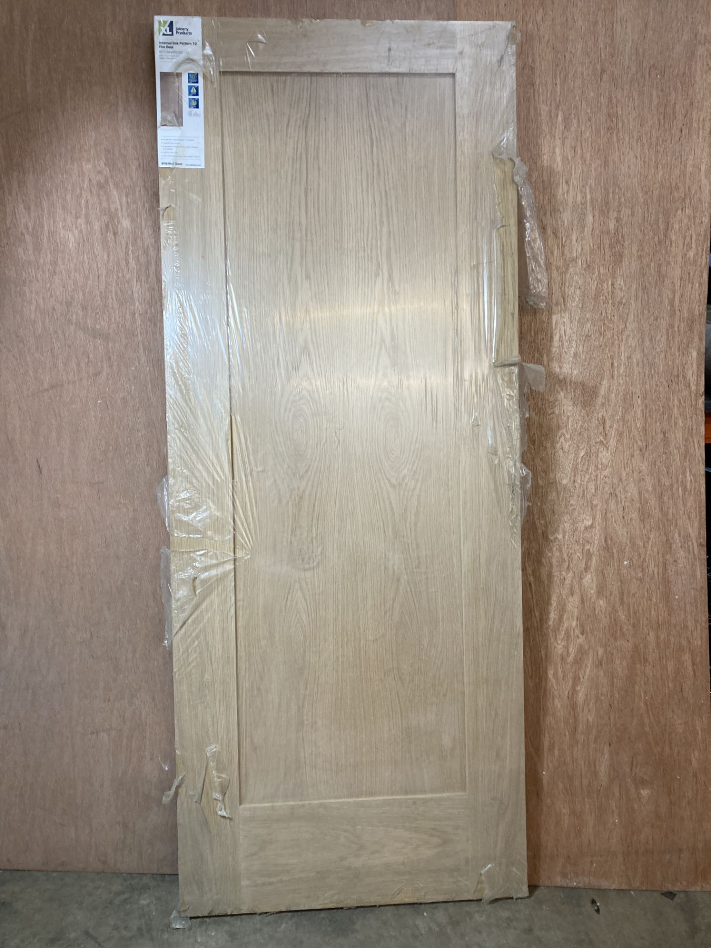 XLJoinery Internal Oak Pattern 10 Fire Door | INTOSHAD1032 | 2032mm x 813mm x 44mm