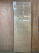 Unfinished XLJoinery Oak Palermo Original Internal Door | OOPAL27 | 1981mm x 686mm x 35mm