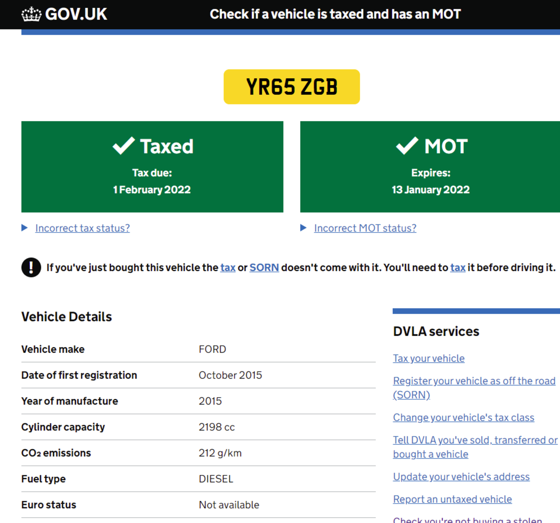 White Ford Transit 350 Luton Van with Tail lift| Reg: YR65 ZGB | Mileage: 54918 |** Failed MOT 22/12 - Image 14 of 15