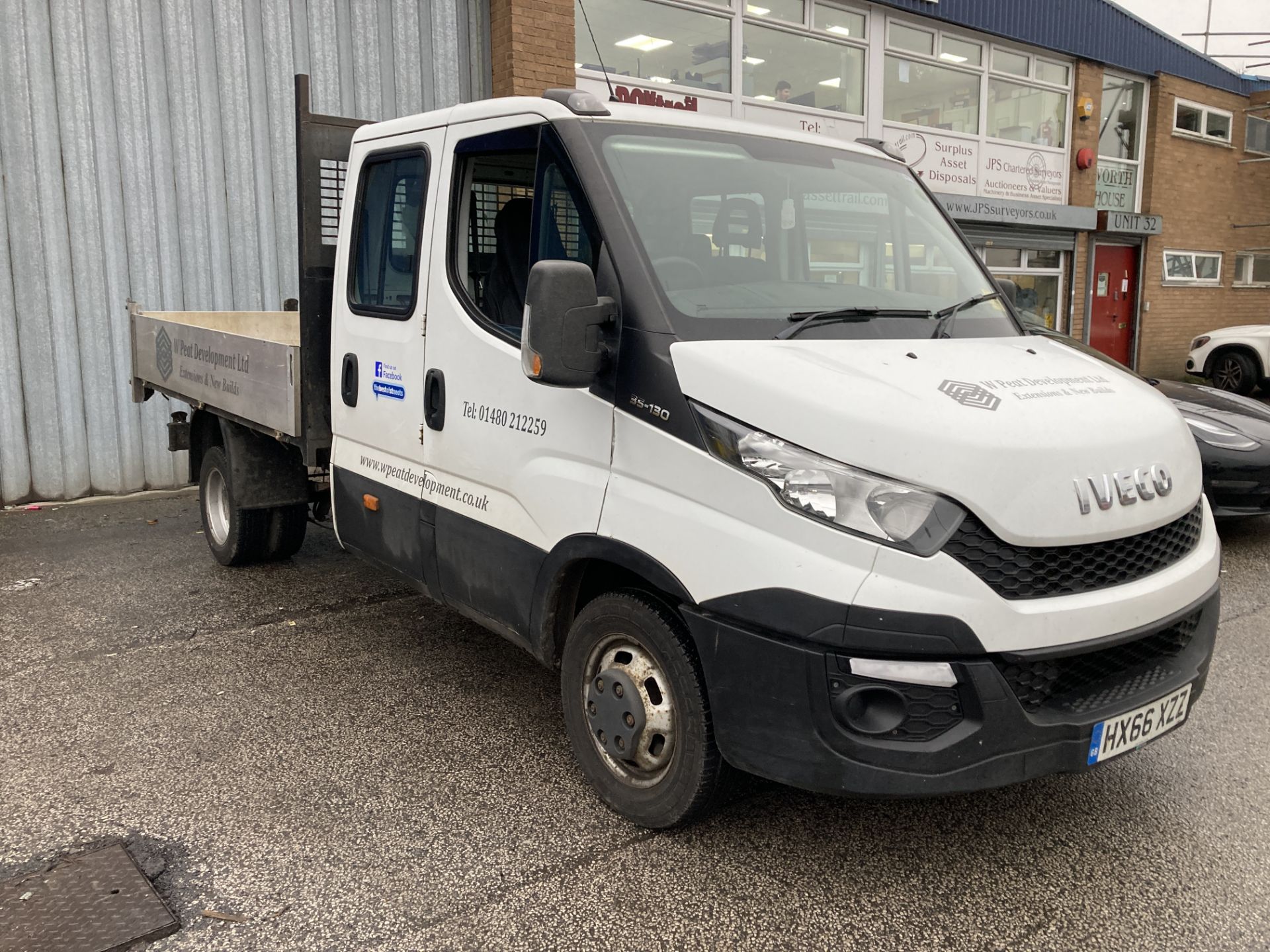 Iveco Daily White Diesel Flat Bed | REG: HX66 XZZ | Mileage: 115882