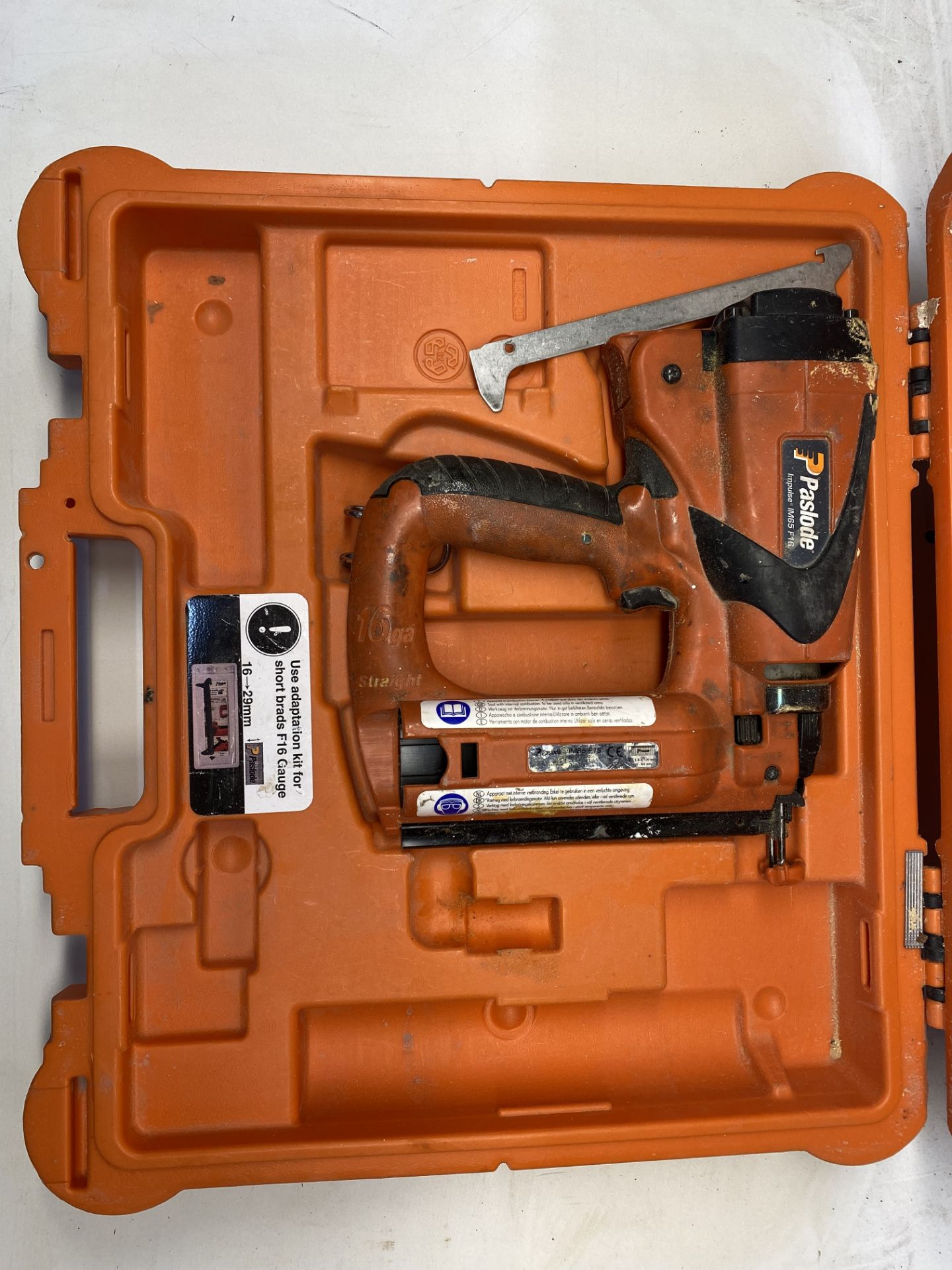 Paslode Impulse IM65 F16 Nail Gun In Carry Case | 16 Gauge - Image 2 of 3