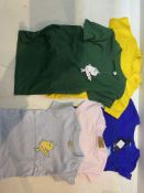 Quantity Of Various Coloured Childrens T-Shirts As Pictured