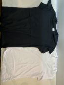 Quantity Of Black And White Kids T-Shirts As Pictured