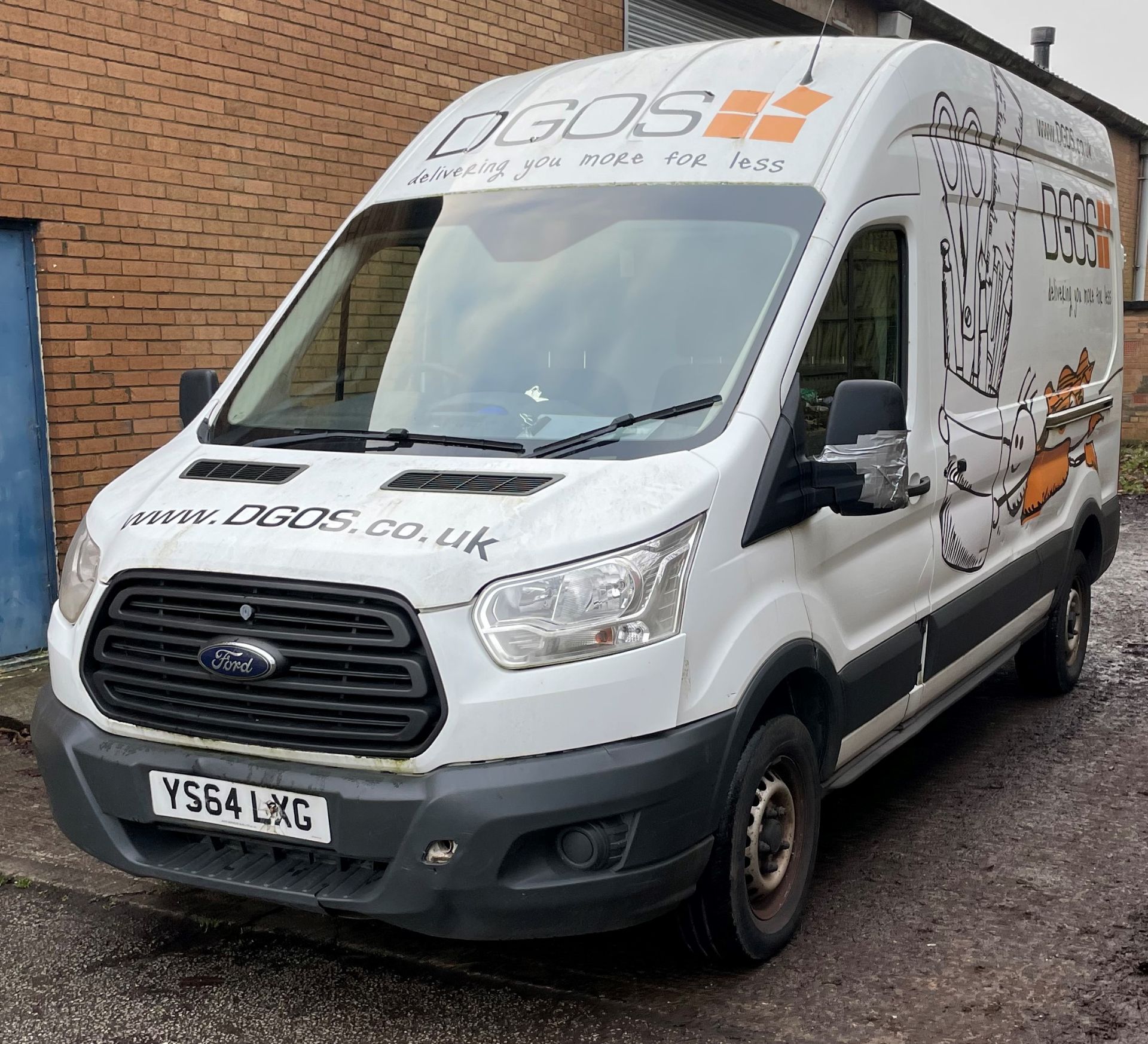 Ford Transit Van 350 White | Reg: YS64 LXG | Milage: 140,372 - Image 3 of 30