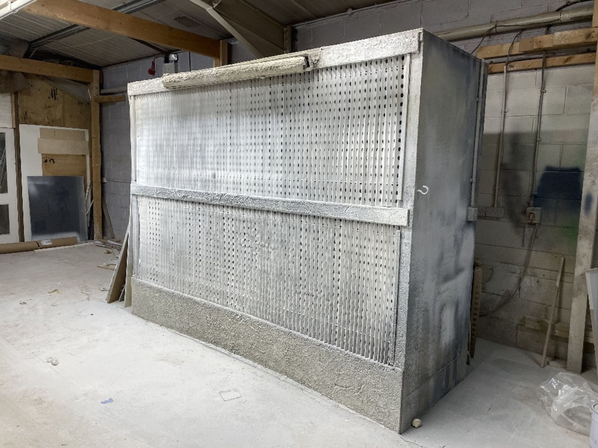 Fabricated Spray Booth w/ Fitted Fan & Extraction Unit | 300cm x 225cm x 102cm - Image 2 of 4