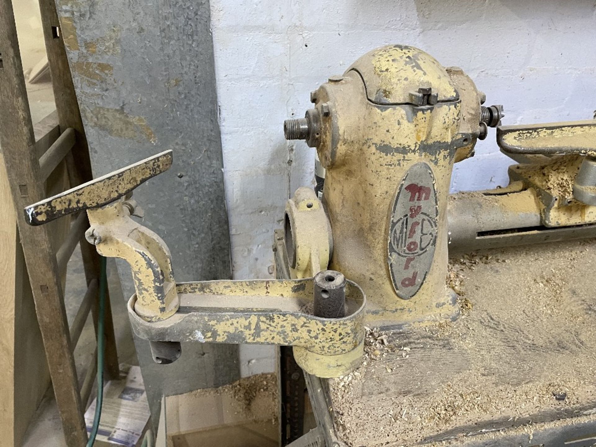 Myford Table Mounted Wood Turning Lathe - Image 3 of 4