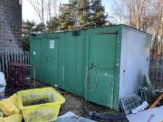Steel Welfare Unit Including Toilet, Drying Room & Office