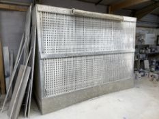Fabricated Spray Booth w/ Fitted Fan & Extraction Unit | 300cm x 225cm x 102cm
