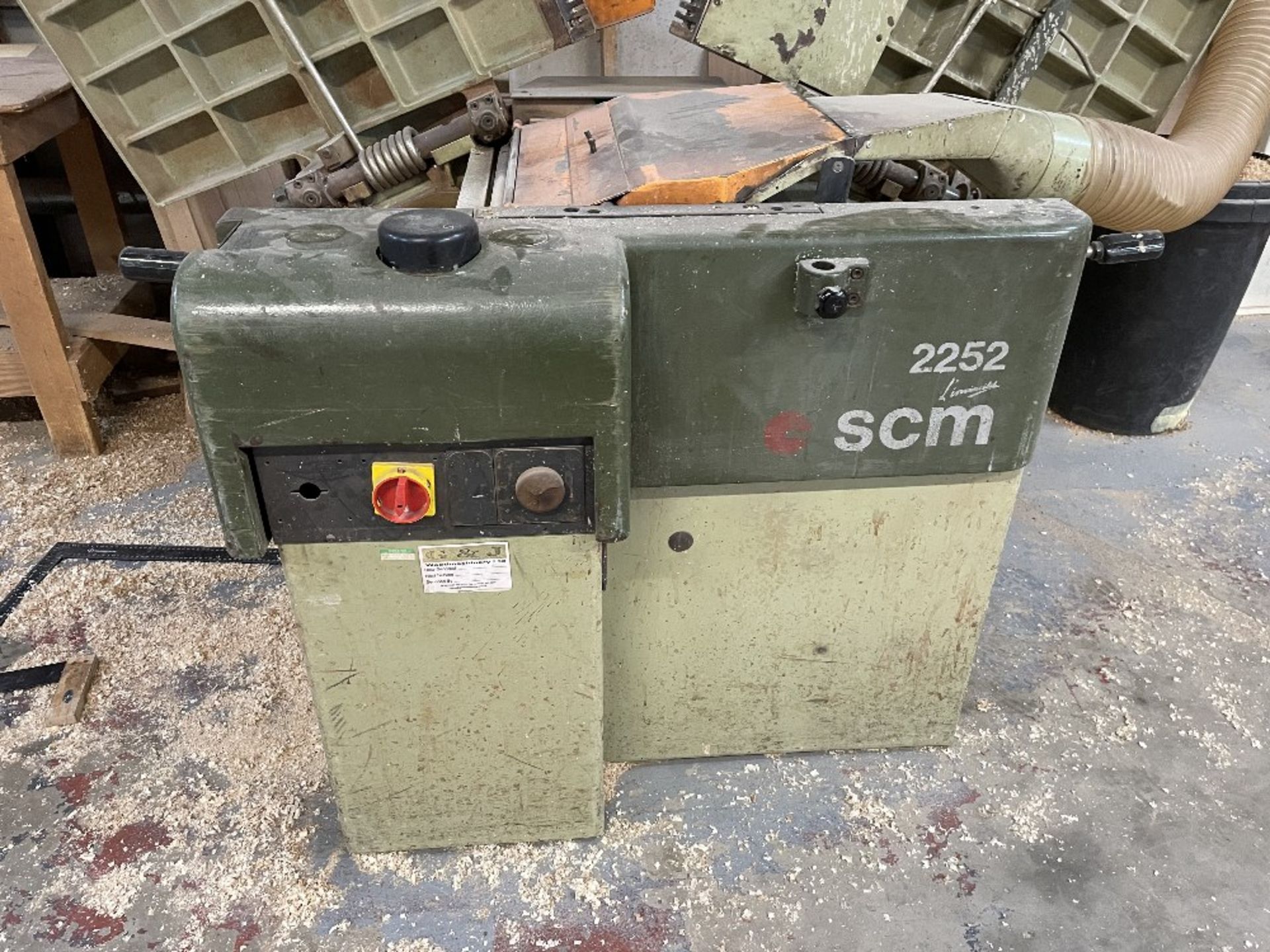 SCM 2252 Planer Thicknesser - Image 4 of 6