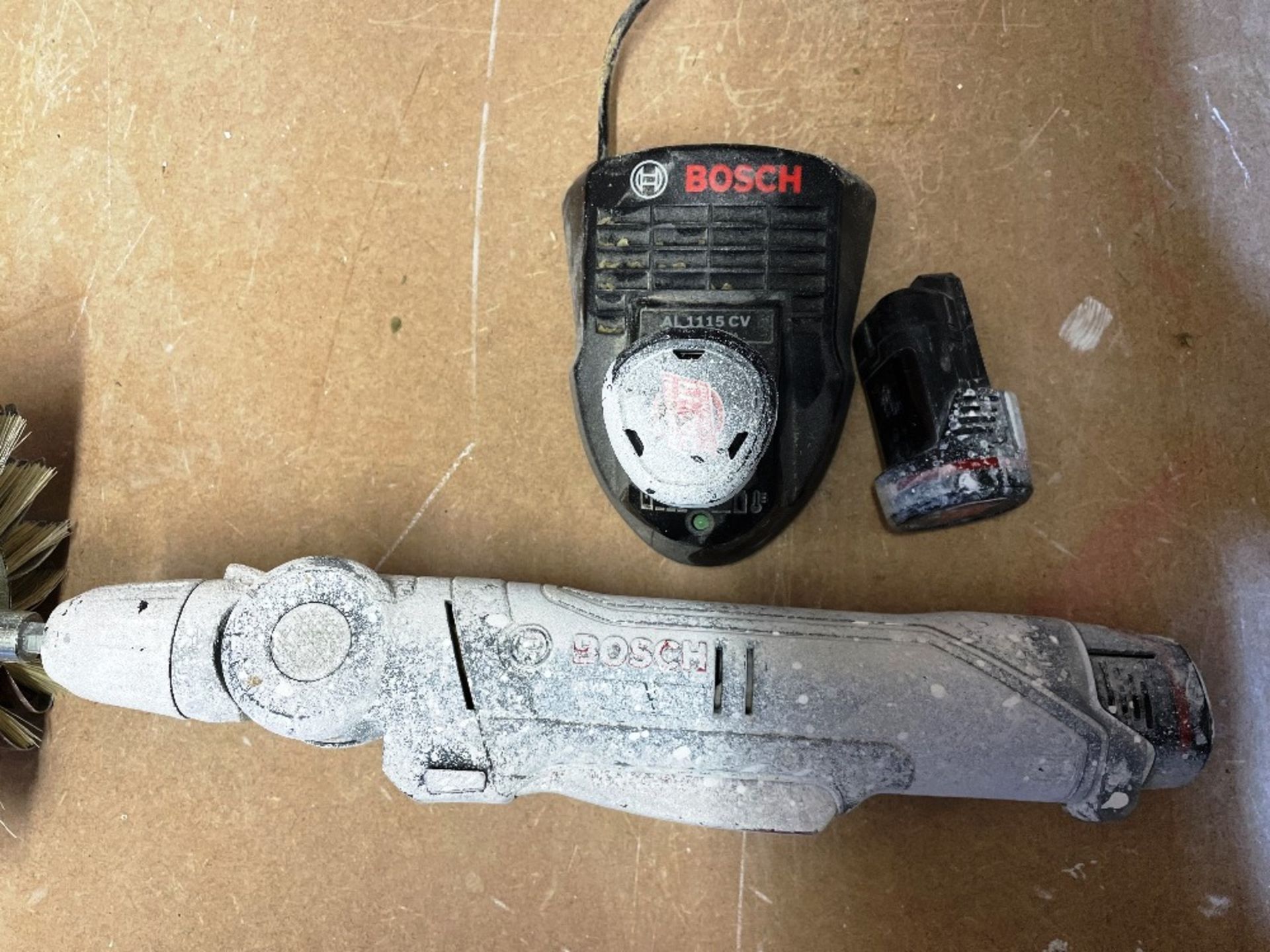 Bosch Angled Drill w/ Charger & 2 x Spare Batteries - Image 2 of 2