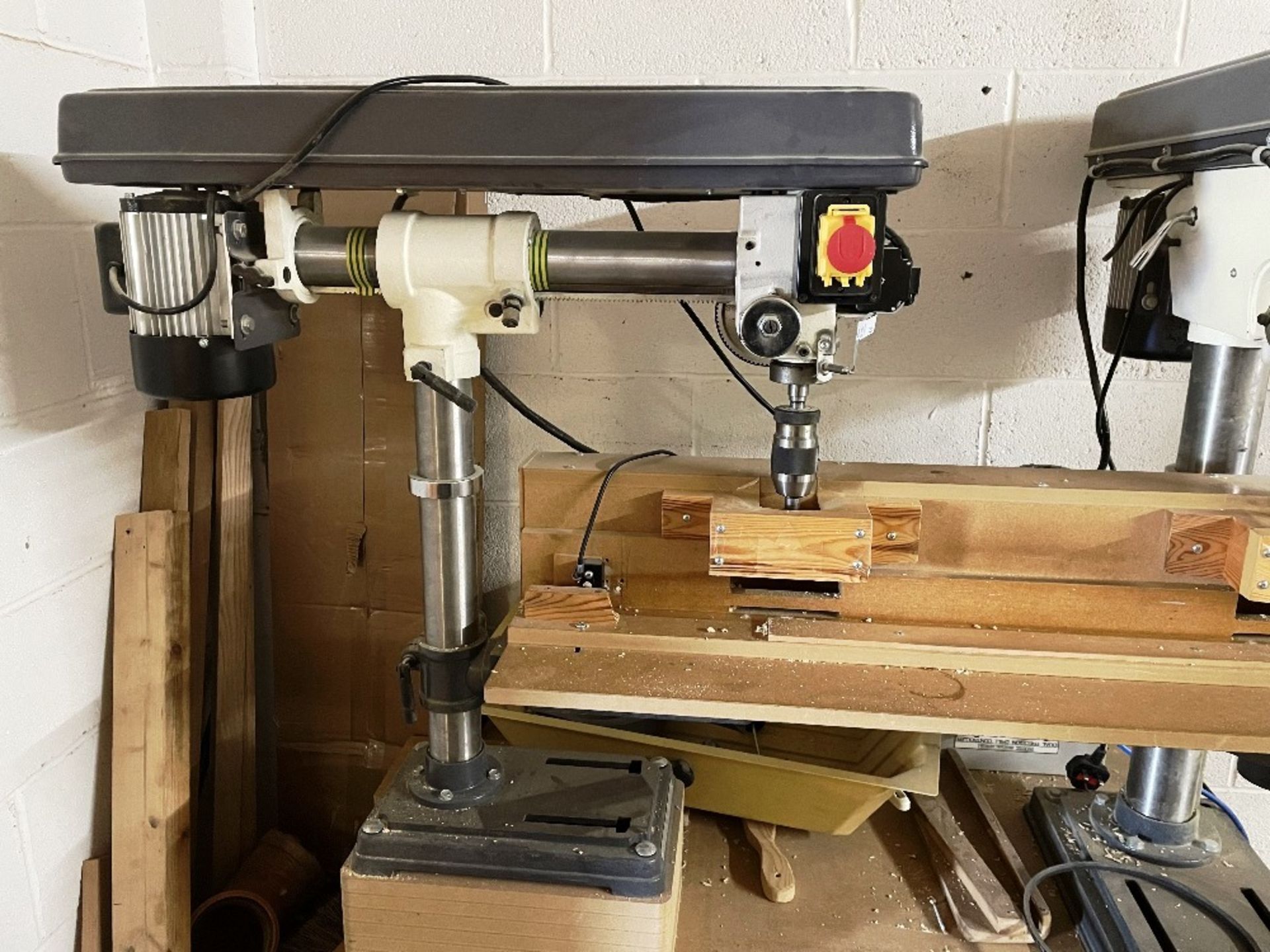 2 x Axminster Bench Radial & Pillar Drills w/ Automated Modifications - Image 7 of 8