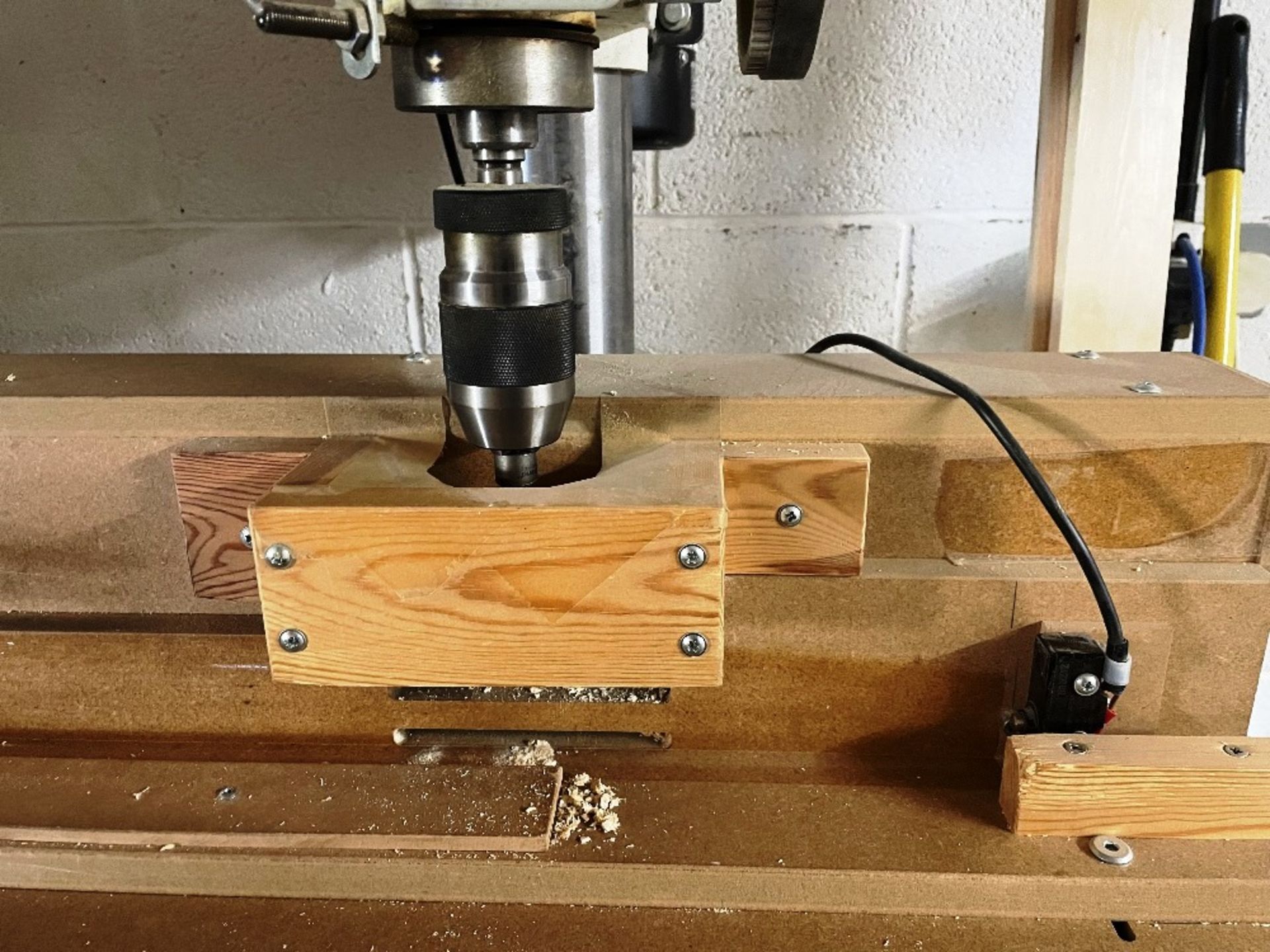 2 x Axminster Bench Radial & Pillar Drills w/ Automated Modifications - Image 6 of 8