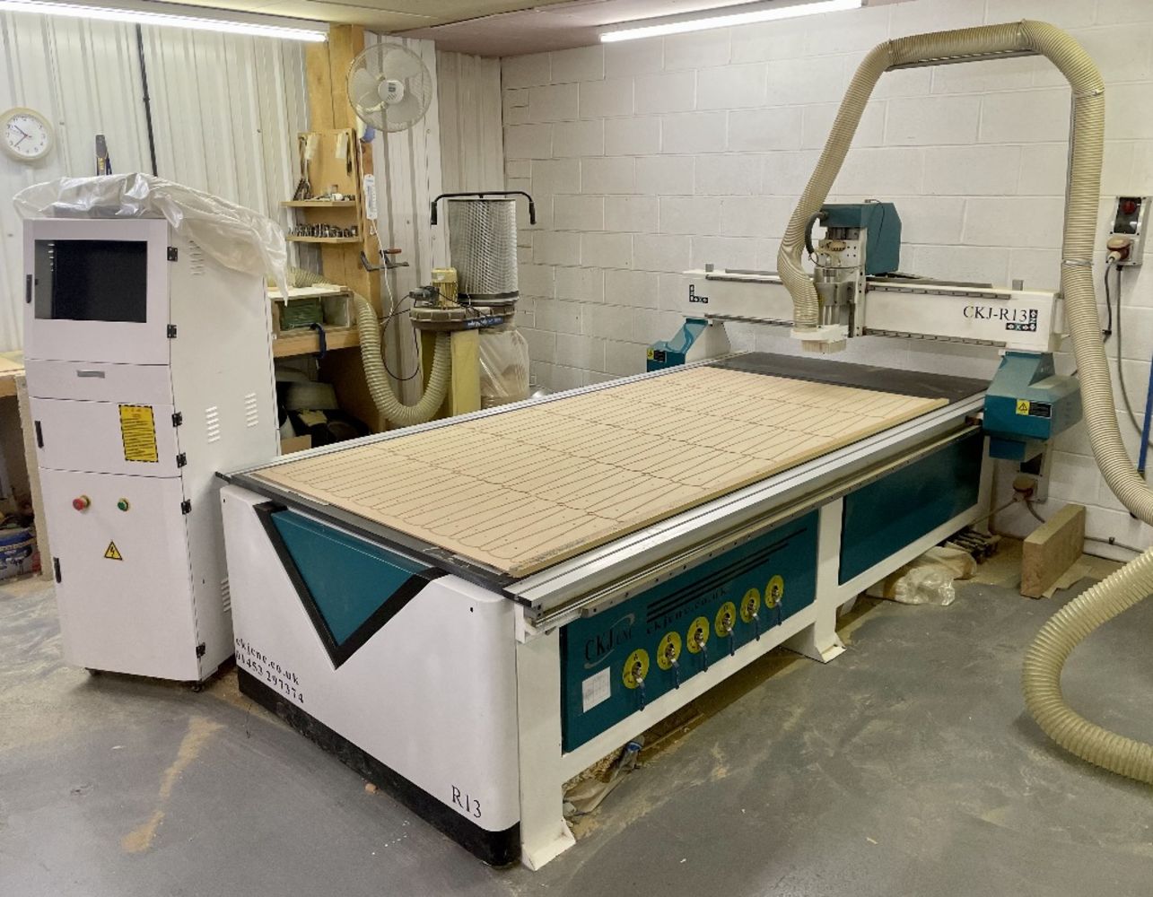 Commercial & Light Trade Woodworking Machinery, Tools & Equipment & Stock | CKJ CNC R13 Wood Router 2019 | Axminster Trade AT254PS16 Panel Saw