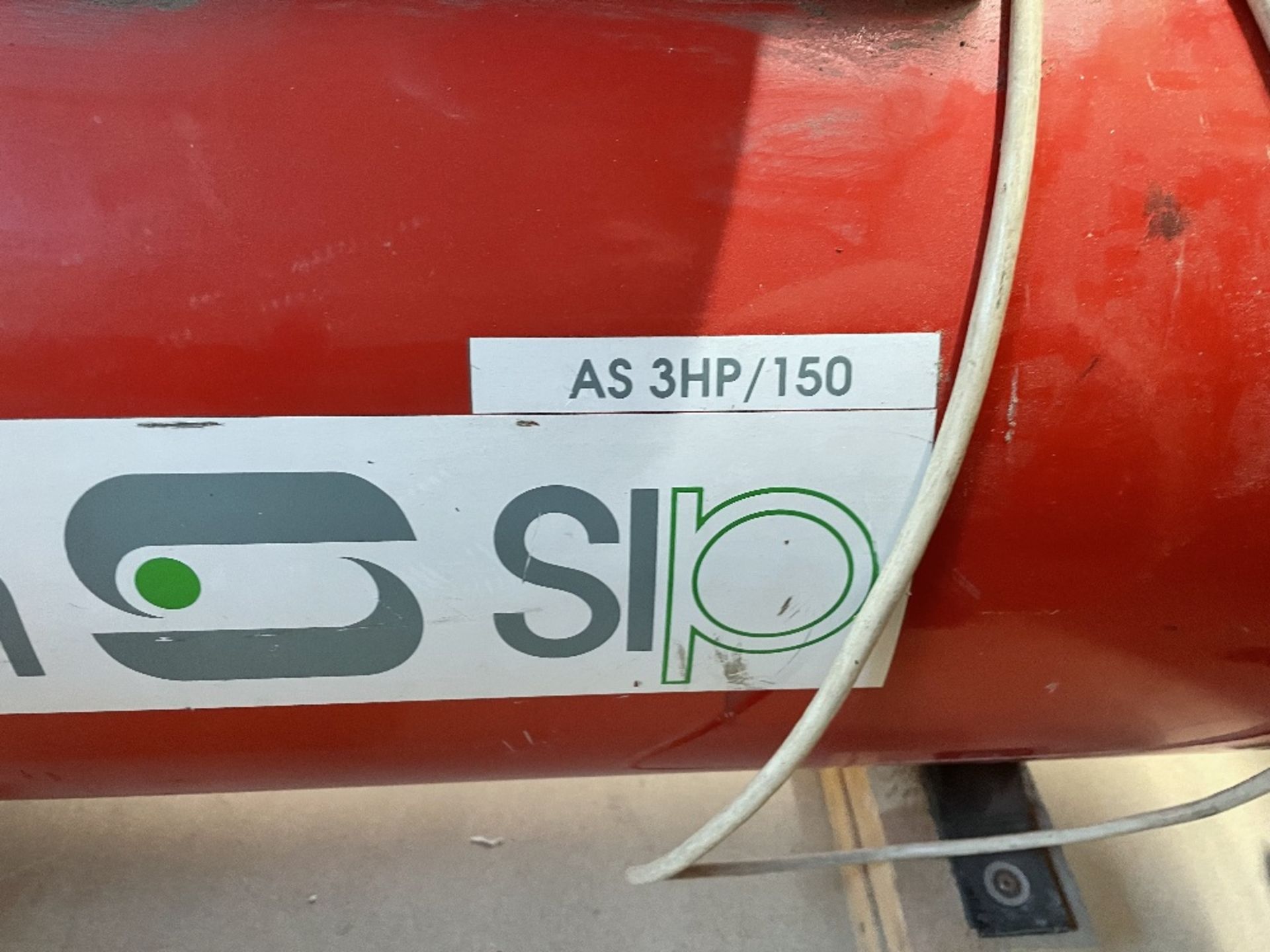 SIP Airstream AS 3HP/150Ltr Air Compressor - Image 2 of 3