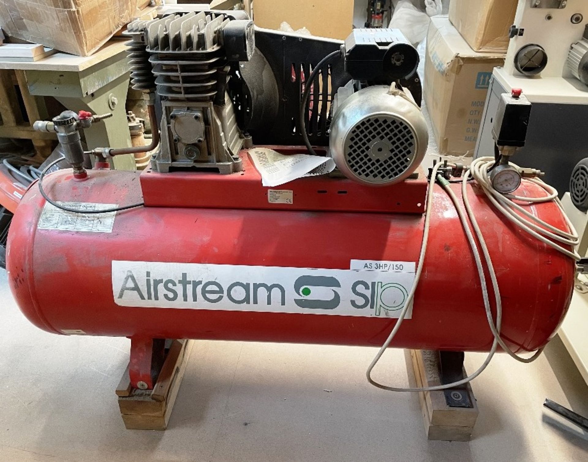 SIP Airstream AS 3HP/150Ltr Air Compressor