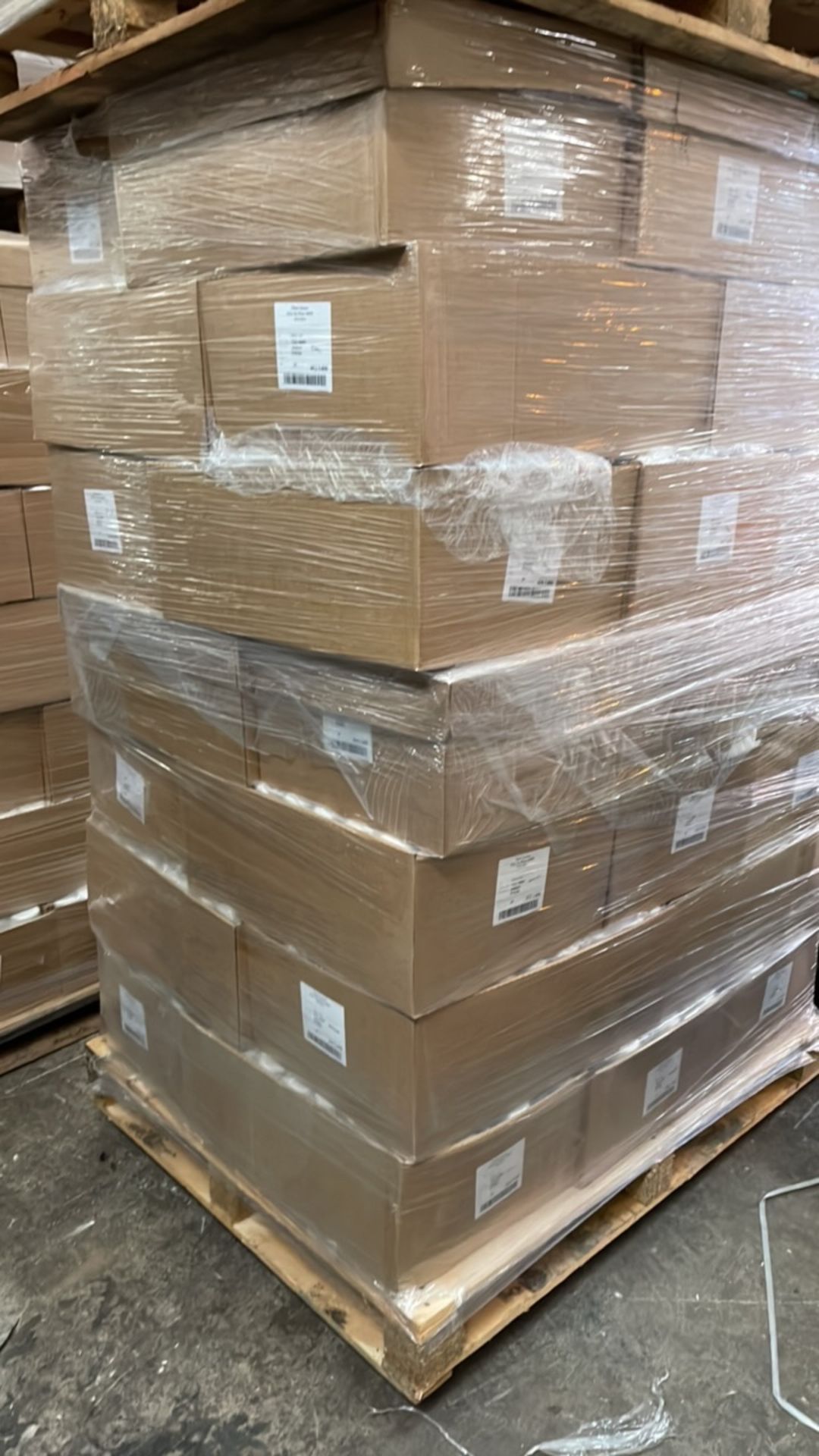 35 x Boxes each 45 750ml tubular plain std white HDPE bottles - Image 6 of 6