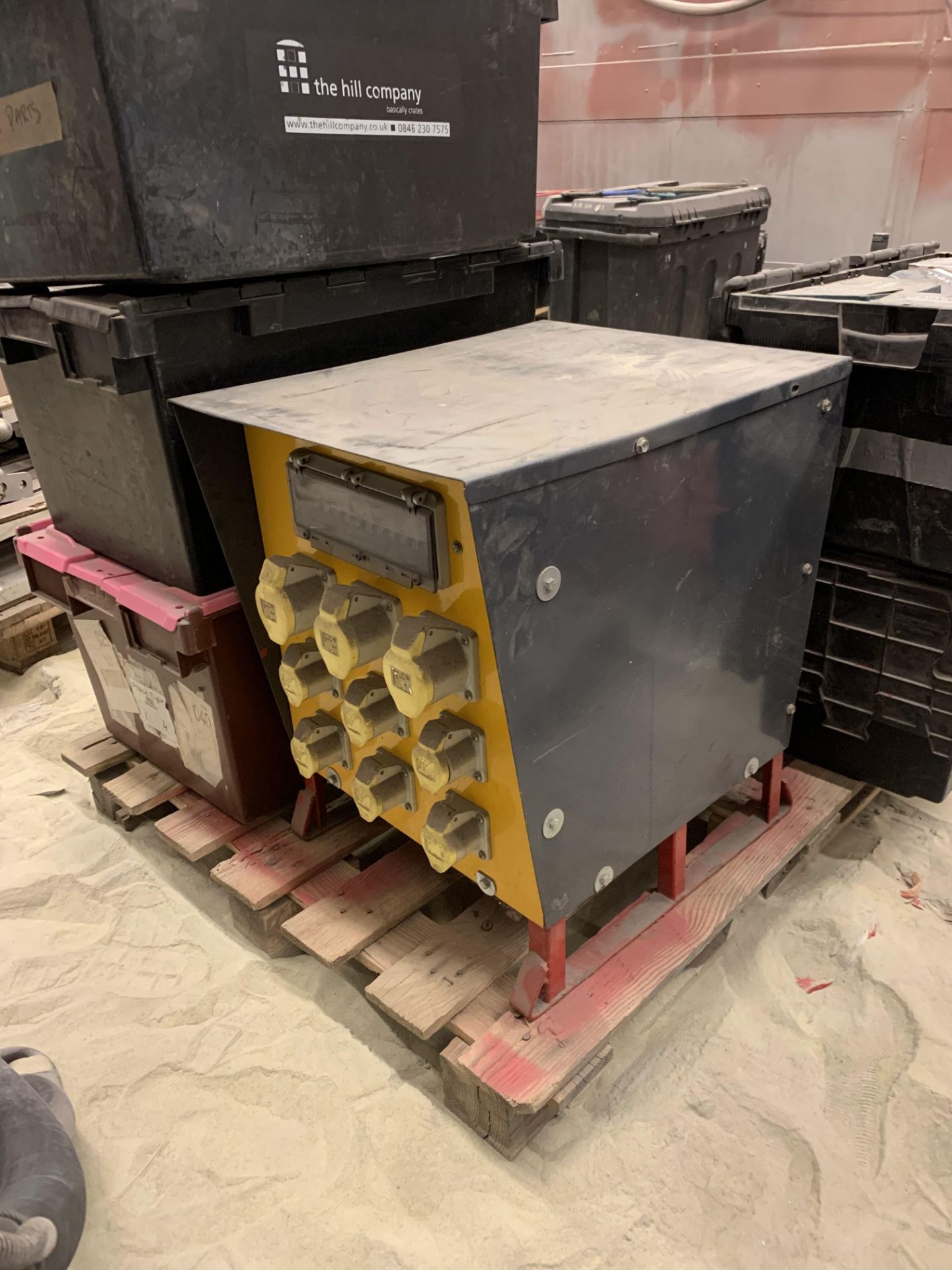 110v - 415v Portable Site Transformer Unit