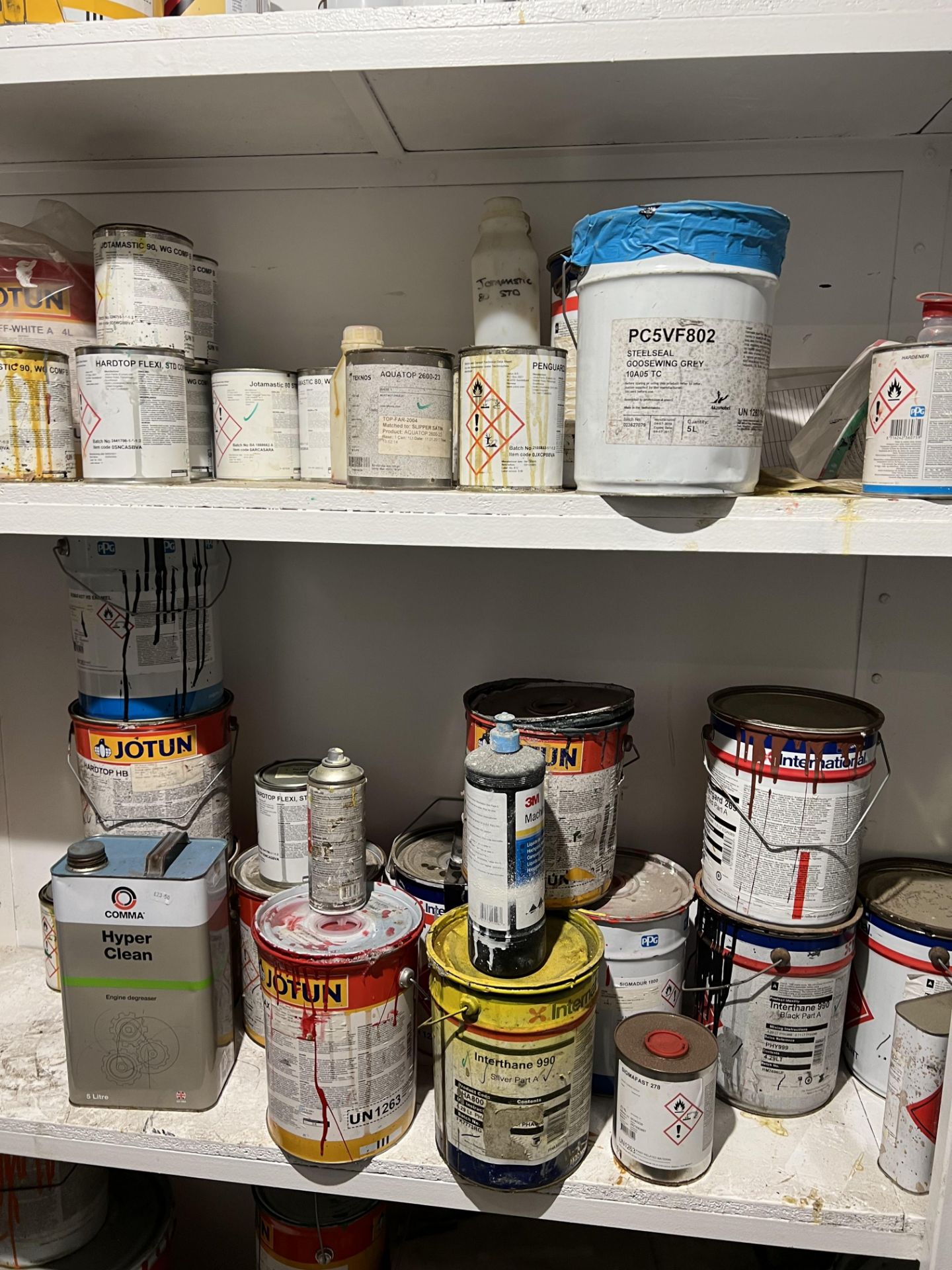 Steel Single Door Paint Store Unit - Image 4 of 4