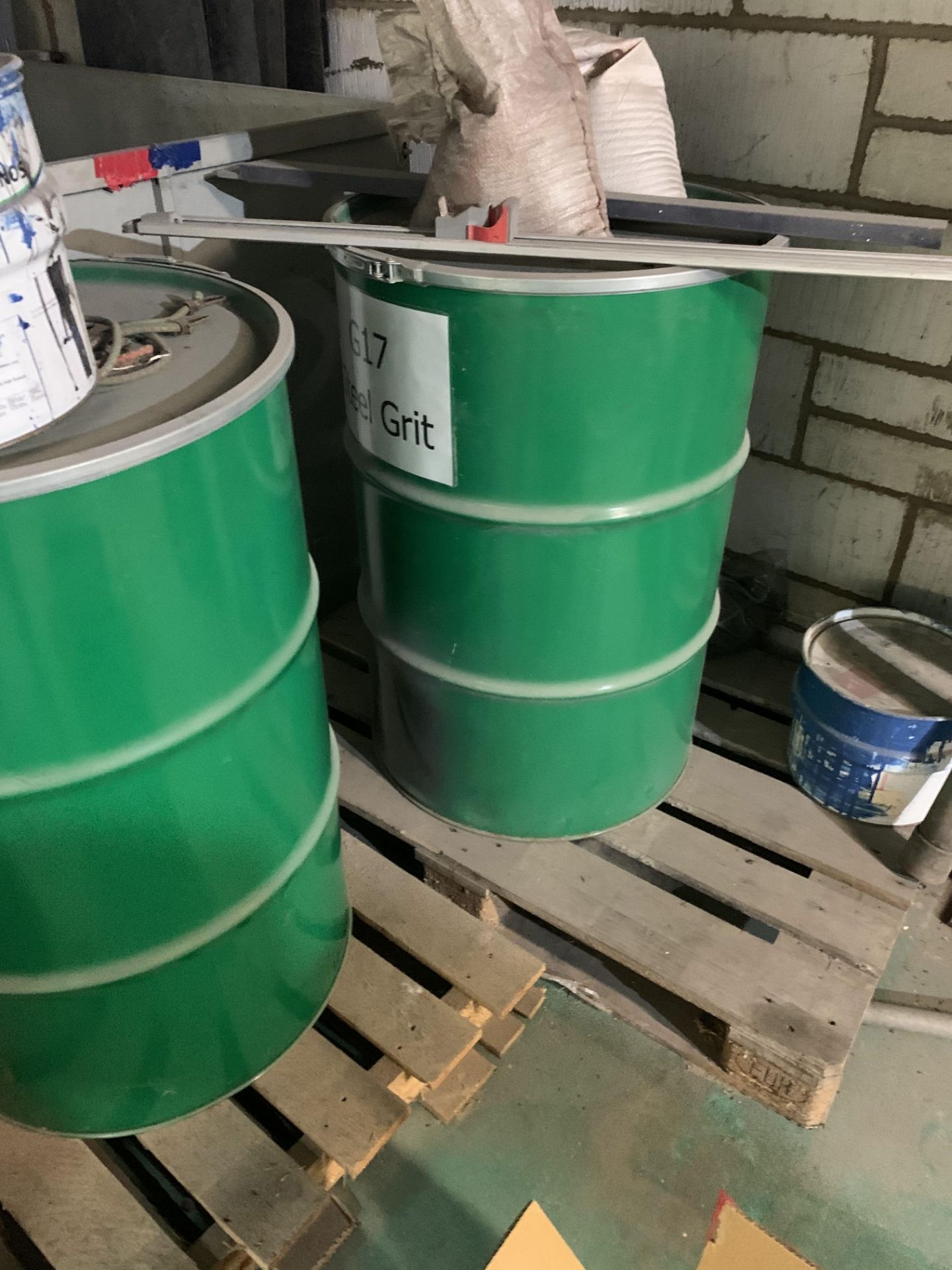 2 x 45 Gallon Drums of G17 Steel Shot - Image 2 of 2