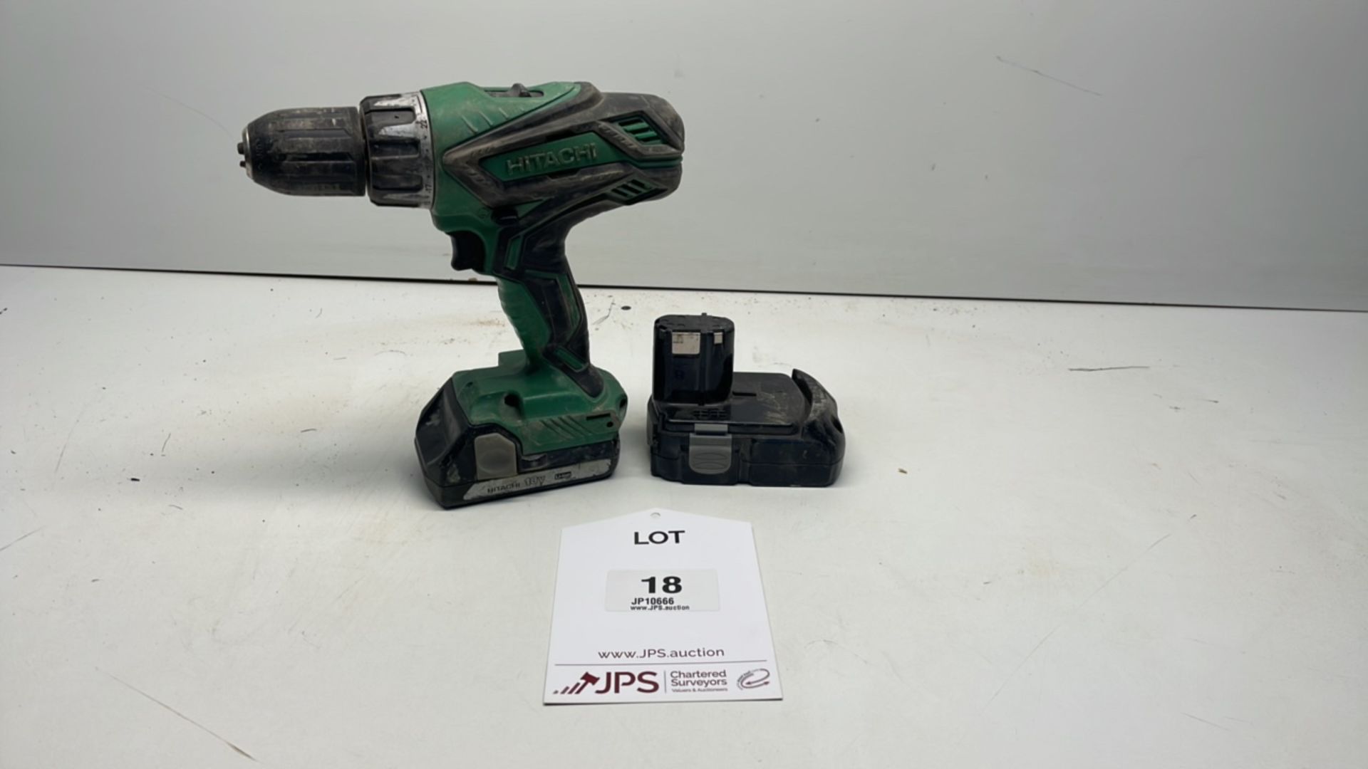 Hitachi DV18DGL Cordless Combi Drill w/ Spare Battery