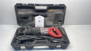 Milwaukee SSD1100X Sawzall Reciprocating Saw in Case
