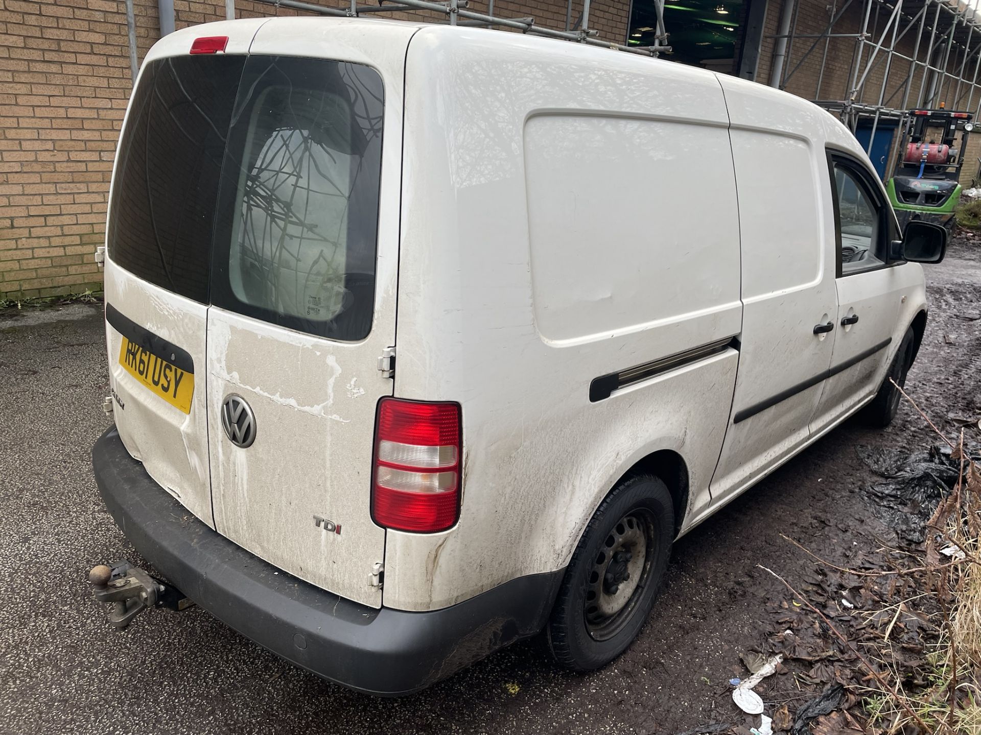 Volkswagen Caddy MAXI C20 TDI Diesel Panel Van | RK61 USY | 145,384 Miles - Image 6 of 15