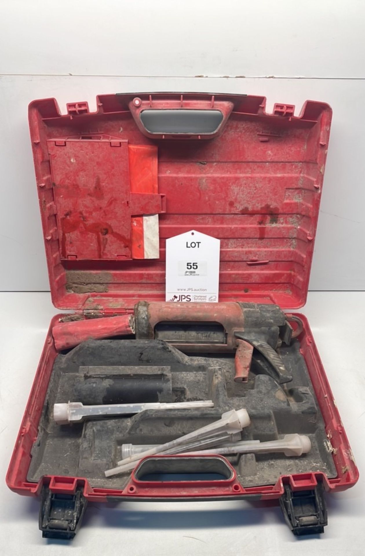 Hilti MD2000 Adhesive Dispenser in Case