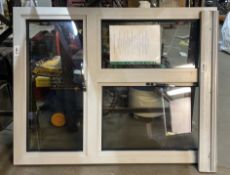 Aluminium 3 Panel Window | NO KEYS