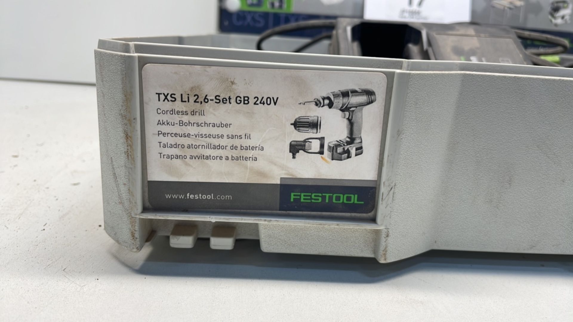 Festool TXS LI 2.6 Cordless Combi Drill w/ Charger in Case - Image 3 of 5