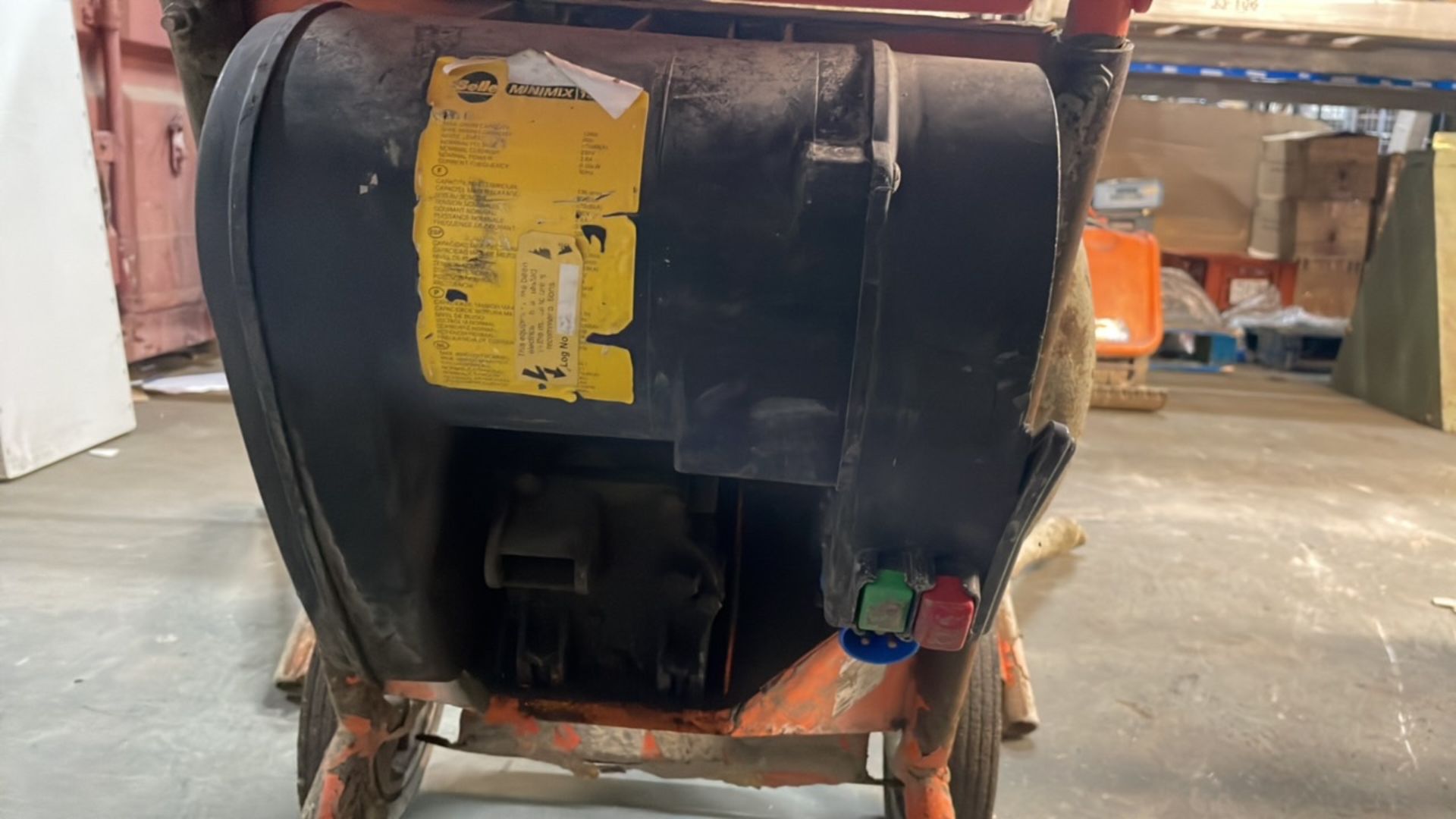 Belle MiniMix 150 Electric Concrete Mixer - Image 8 of 10